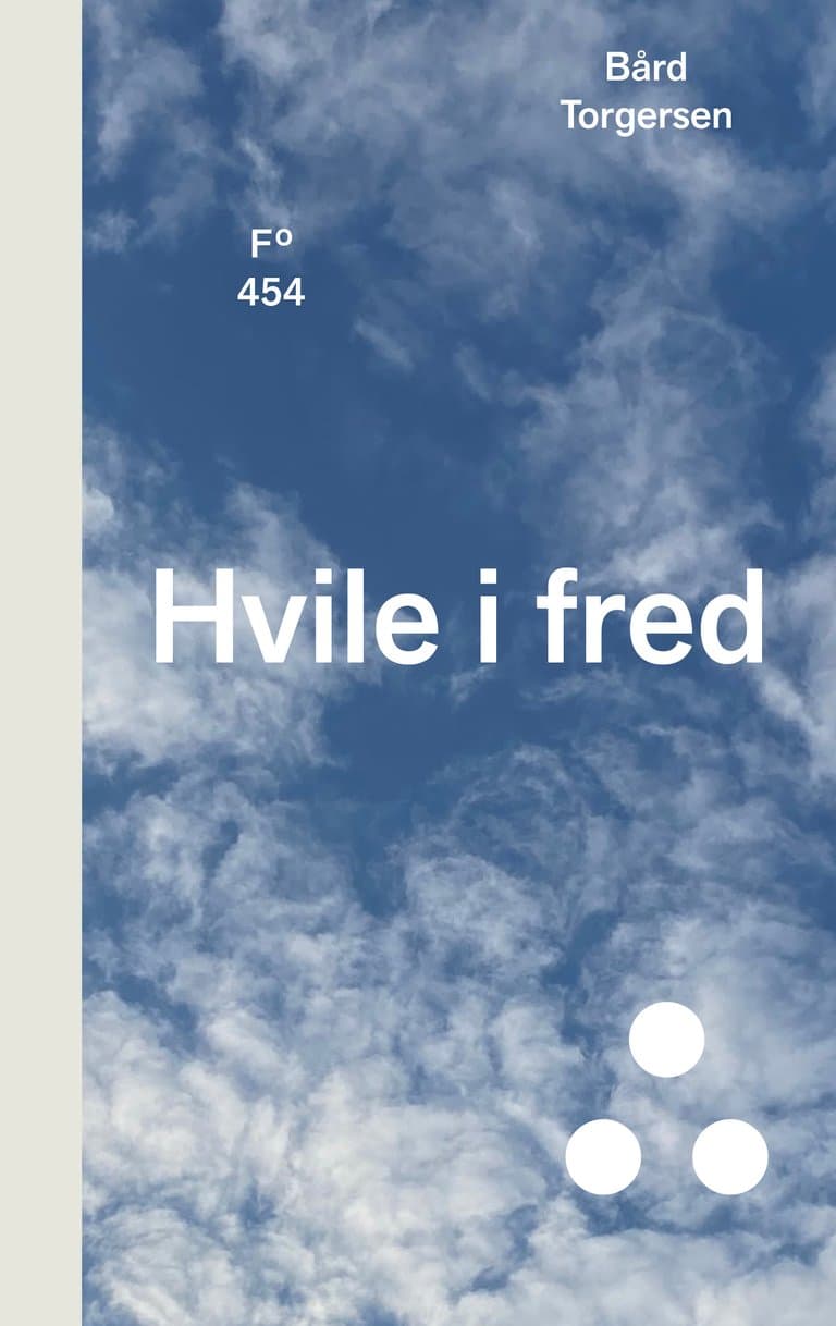 Omslag Hvile i fred av Bård Torgersen (Innbundet)